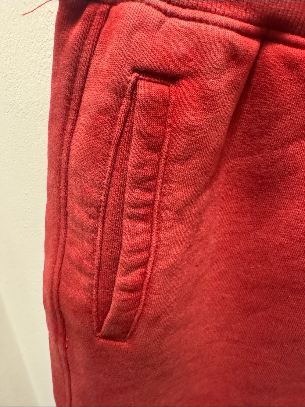 Red Drawstring Shorts - Picture 3 of 4